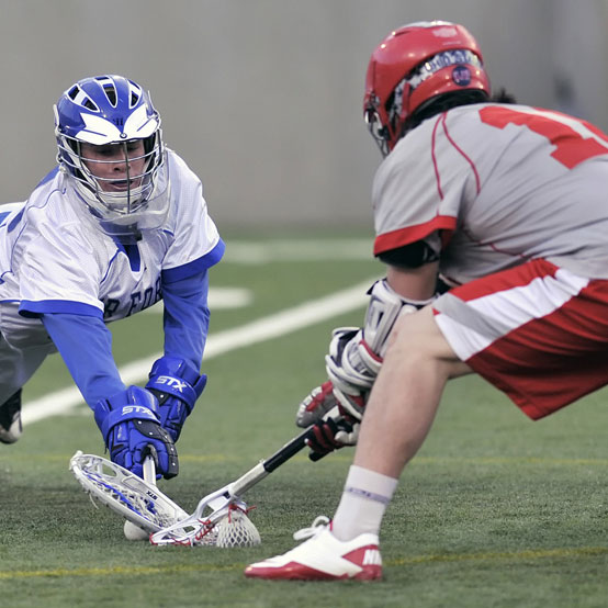 Turf on Lacrosse field